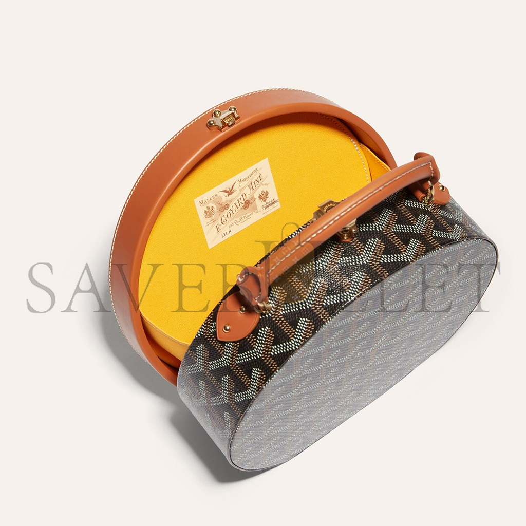 GOYARD THE ALTO HATBOX TRUNK BAG ALTOC2PMLTY01CL03O (18*16.5*7cm)